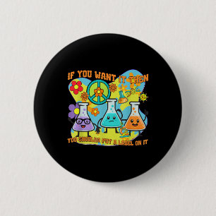 Med Lab Tech Lab Week 2025 Mystery Machine van Dia Ronde Button 5,7 Cm