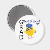 Med School Afstudeerder Magneet (Voorkant / Achterkant)