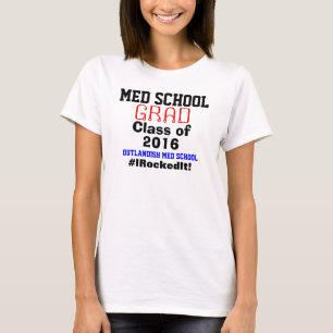 Med School Afstuderen T-shirt