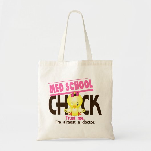 Med School Chick 3 Tote Bag (Voorkant)