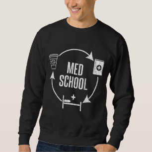 Med School Cycle Medisch Arts Studenten Grafisch Trui