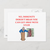 med school jome briefkaart (Voorkant / Achterkant)