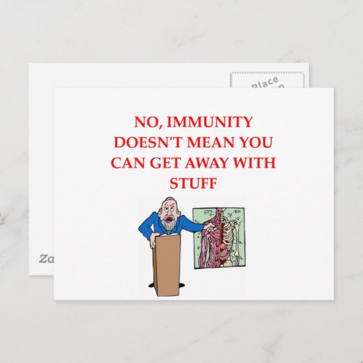 med school jome briefkaart (Voorkant / Achterkant)