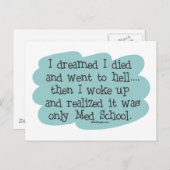 Med School of Hell Briefkaart (Voorkant / Achterkant)