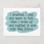 Med School of Hell Briefkaart (Voorkant)