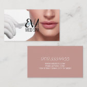 Med Spa-injectoren Plastic chirurg Visitekaartje (Voorkant / Achterkant)