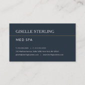 Med Spa Office Appointment Reminder Visitekaartje (Voorkant)