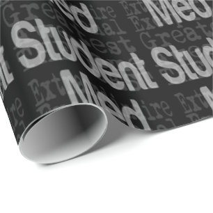 Med Student Extraordinaire Cadeaupapier