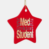 Med Student Extraordinaire Keramisch Ornament (Rechts)