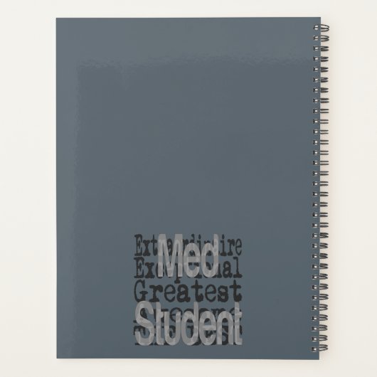 Med Student Extraordinaire Planner (Achterkant)