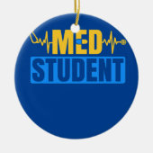 Med Student Future Doctor Arts Medical Keramisch Ornament (Voorkant)