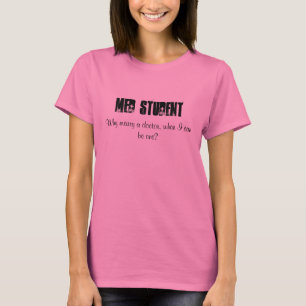 MED STUDENT - Gepersonaliseerd T-shirt