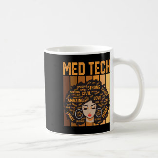 Med Tech Krachtige Black History Month Zwarte Trot Koffiemok