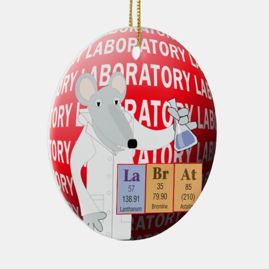MED TECH LABORATORY CHRISTMAS ORNAMENT (Rechts)