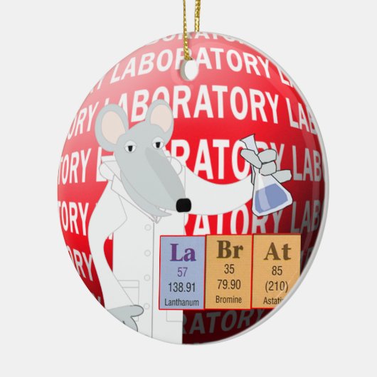 MED TECH LABORATORY CHRISTMAS ORNAMENT (Links)