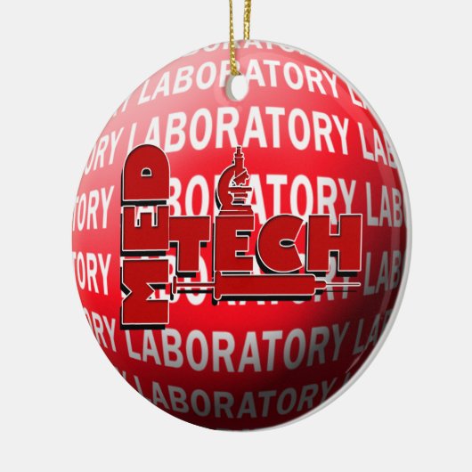 MED TECH LABORATORY CHRISTMAS ORNAMENT (Links)