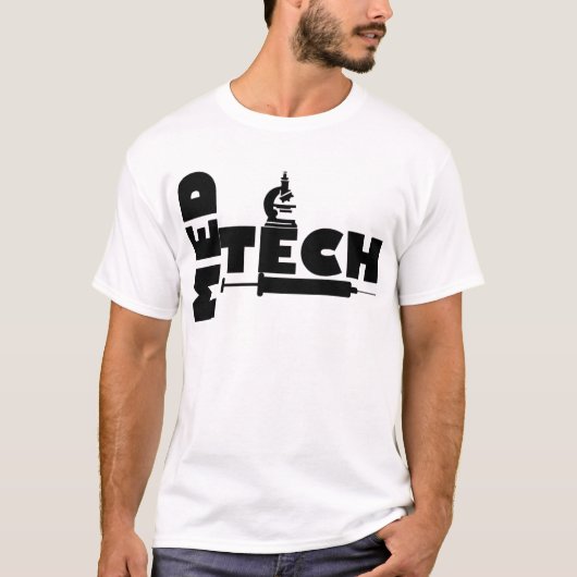 MED TECH MICROSCOPE SPUIT LOGO T-SHIRT (Voorkant)