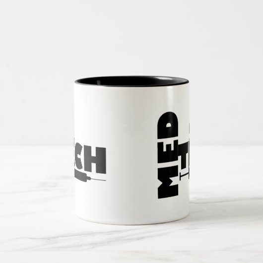 MED TECH MICROSCOPE SPUIT LOGO TWEEKLEURIGE KOFFIEMOK (Center)