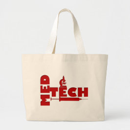 MED-TECH MICROSCOPE-SPUIT (MEDISCHE TECHNOLOGIE) GROTE TOTE BAG