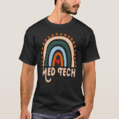 Med Tech Rainbow Cute Appreciation Essential Worke T-shirt (Voorkant)