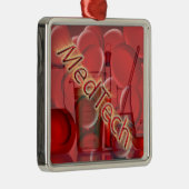 Med Tech STARBURST LOGO Metalen Ornament (Rechts)