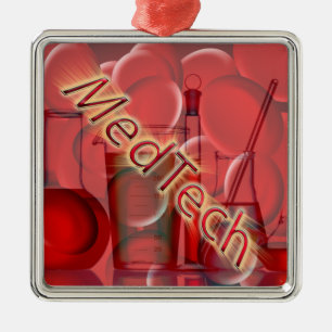 Med Tech STARBURST LOGO Metalen Ornament