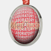 Med Tech STARBURST LOGO Metalen Ornament (Links)