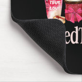 Med Tech Women Coffee Lovers Funny Valentine's Day Muismat (Hoek)