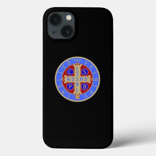 Meda of kruis van St. Benedict Case-Mate iPhone Case (Achterkant)