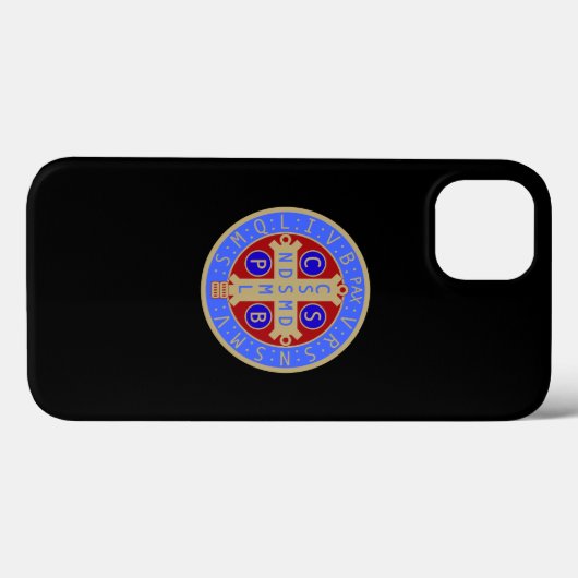 Meda of kruis van St. Benedict Case-Mate iPhone Case (Achterkant (horizontaal))