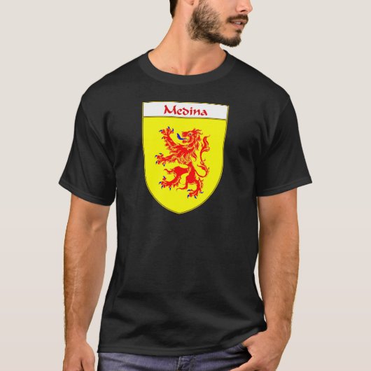 medaillaag van wapens/familiekust t-shirt (Voorkant)