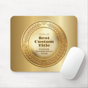 Medaille Aangepast 3D Realistisch Bewerkbaar Folie Muismat