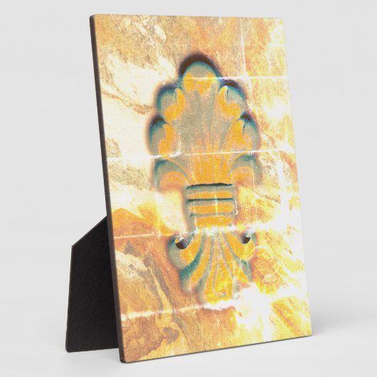 medaille in  stijl fotoplaat (Zijkant)