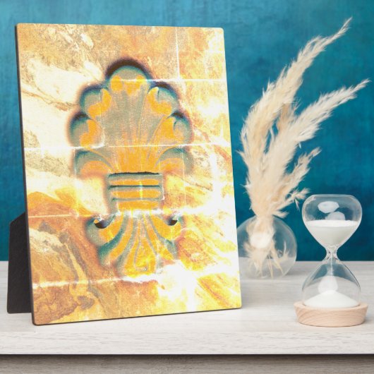 medaille in  stijl fotoplaat (Zijkant)