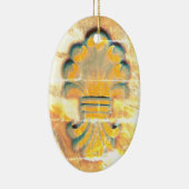 medaille in  stijl keramisch ornament (Rechts)