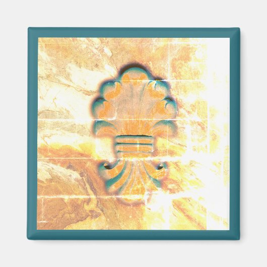 medaille in stijl magneet (Voorkant)