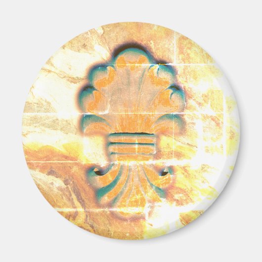 medaille in  stijl magneet (Voorkant)