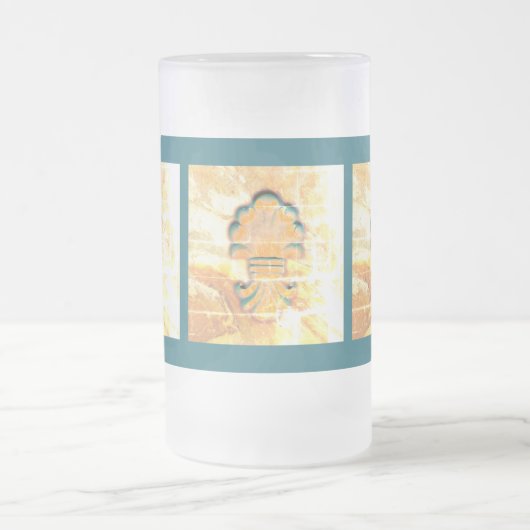 medaille in  stijl matglas bierpul (Center)