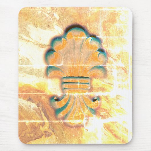 medaille in  stijl muismat (Voorkant)