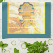 medaille in stijl theedoek (Gevouwen)