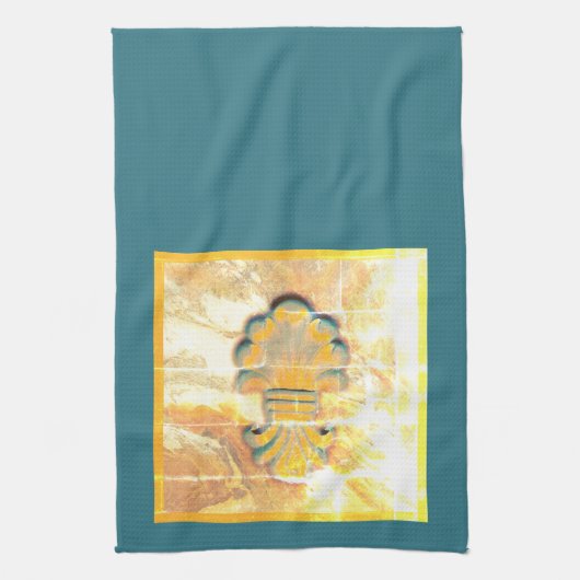 medaille in  stijl theedoek (Verticaal)