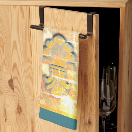 medaille in stijl theedoek (Derde Gevouwen)