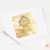 medaille in  stijl vierkante sticker (Envelop)