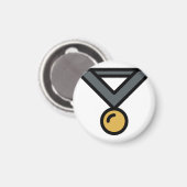 medaille magneet (Voorkant / Achterkant)