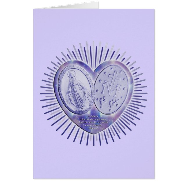 Medaille (médaille miraculeuse) / prachtige medail (Voorkant)
