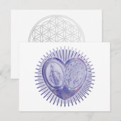 medaille miraculeuse / Wunderbare Medaille Briefkaart (Voorkant / Achterkant)