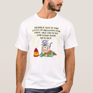 medaille niet met fantasielepaneel t-shirt