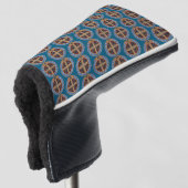 Medaille van de Heilige Benedictus Golfheadcover (3/4 voorkant)