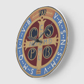 Medaille van de Heilige Benedictus Grote Klok (Hoek)