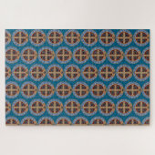 Medaille van de Heilige Benedictus Legpuzzel (Horizontaal)